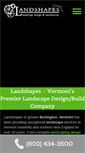 Mobile Screenshot of landshapes.net